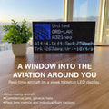 FlightWall - Mini Flight Tracking LED Display