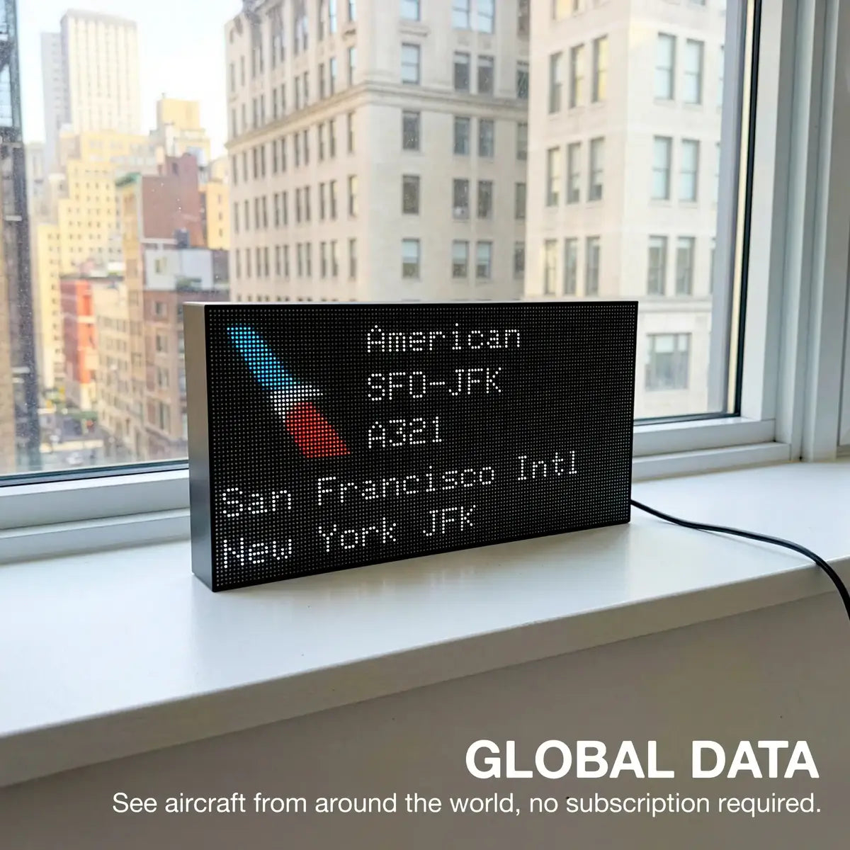 Led Plane Tracker FlightWall - Mini Flight Tracking LED Display – TheFlightWall