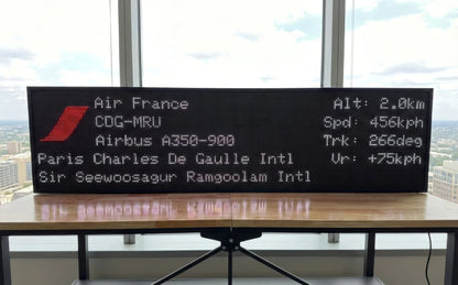 FlightWall – Widescreen-Flugverfolgungs-LED-Anzeige