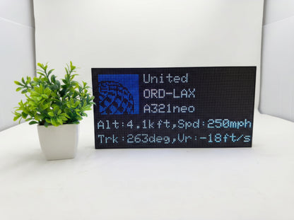 FlightWall - Mini Flight Tracking LED Display