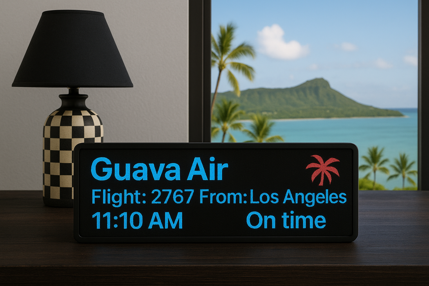 FlightWall - Mini Flight Tracking LED Display